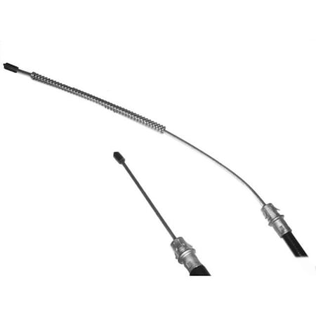 Raybestos OE Replacement; 65.94 Inch Cable Length/ 46.5 Inch Housing Length; Barrel End Type BC93084